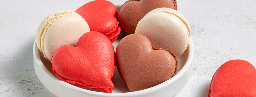 Heart-Shaped Macaron